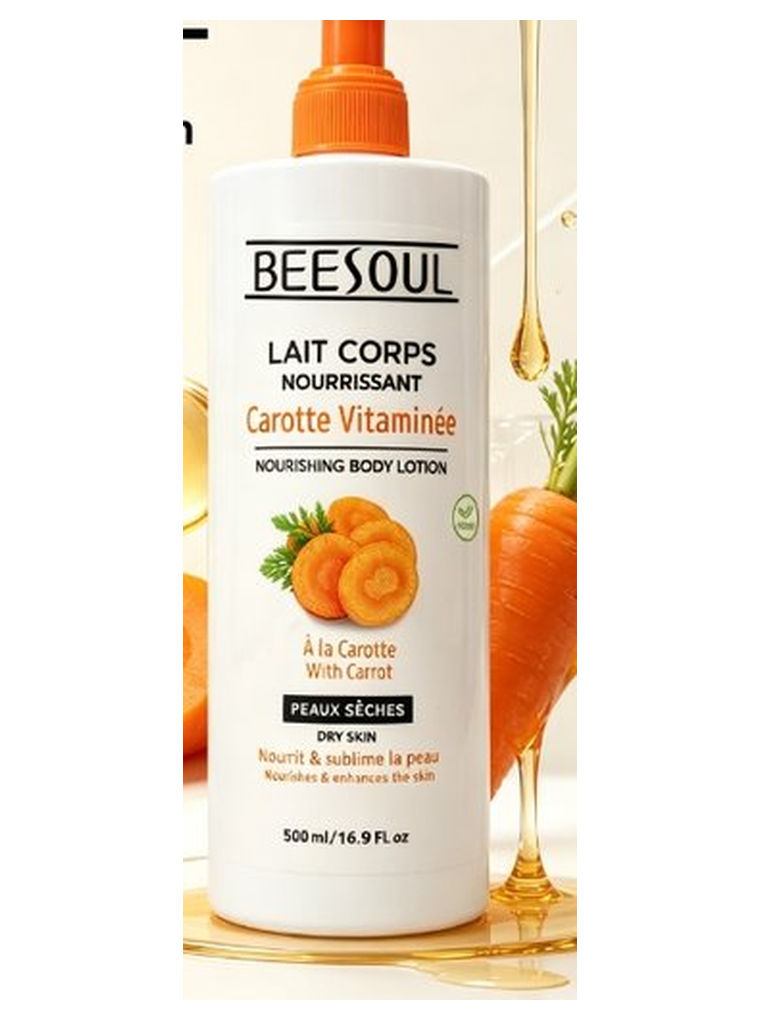 BEESOUL Carrot Body Milk 500 ml