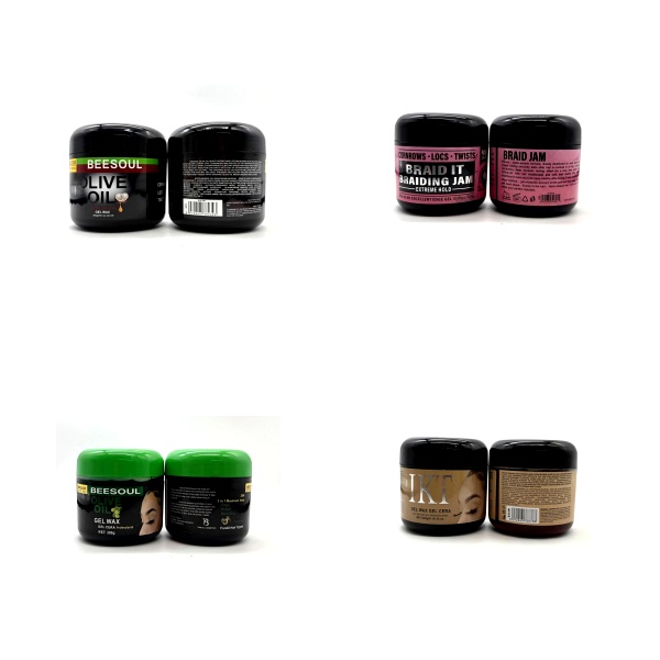 BEESOUL Assorted Hair Styling Wax 300g packaging reference