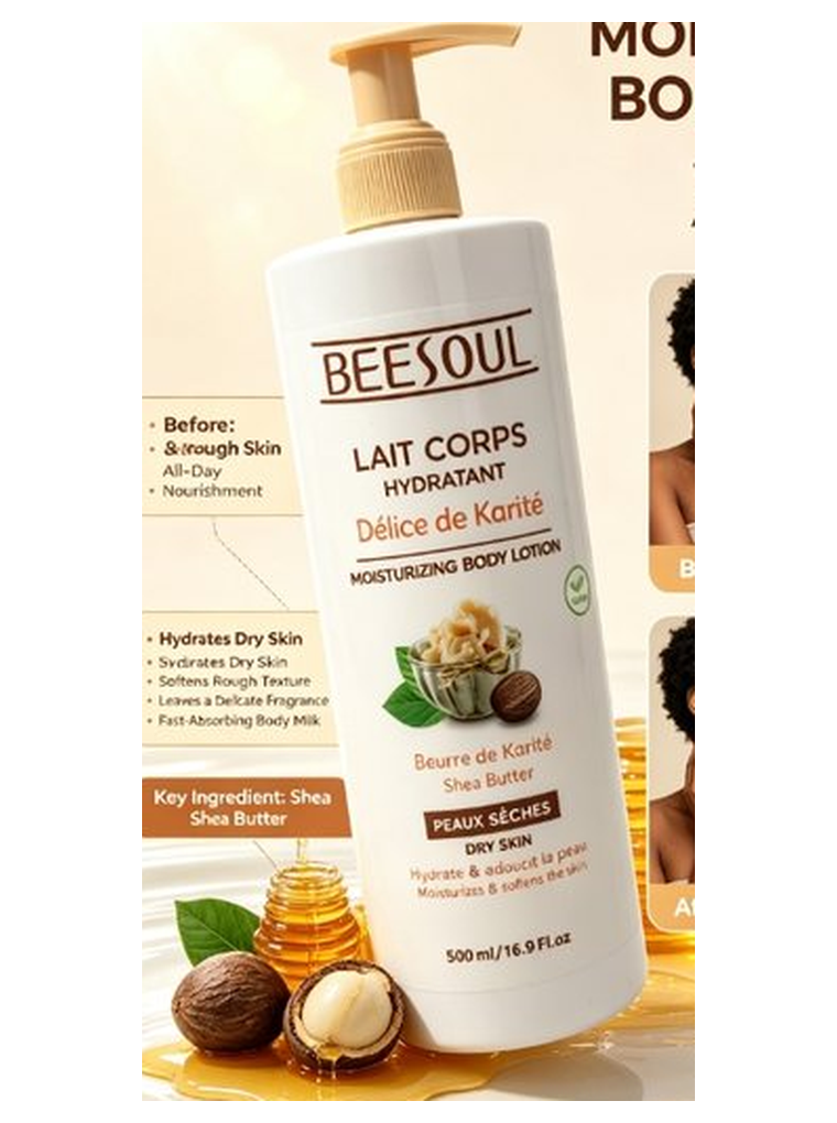 BEESOUL Shea Butter Body Lotion 500 ml